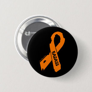 Torn Ribbon/Badass...RSD/CRPS 2 Inch Round Button