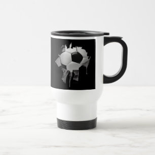 Torn Soccer Commuter Mug