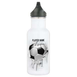 Torn Soccer (Personalized) 532 Ml Water Bottle