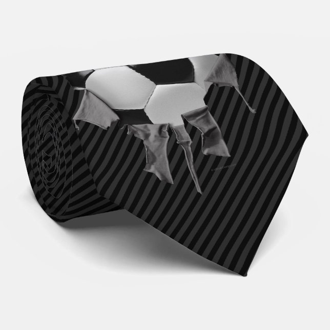 Torn Soccer Tie (Rolled)