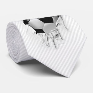 Torn Soccer Tie
