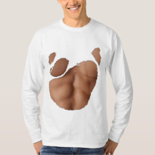 Torn T-shirt With Fake Abs (Medium Skin)