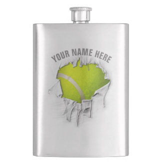 Torn Tennis Flask