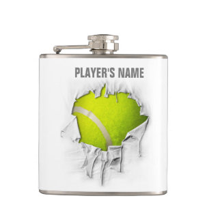 Torn Tennis Flask