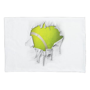 Torn Tennis Pillow Case