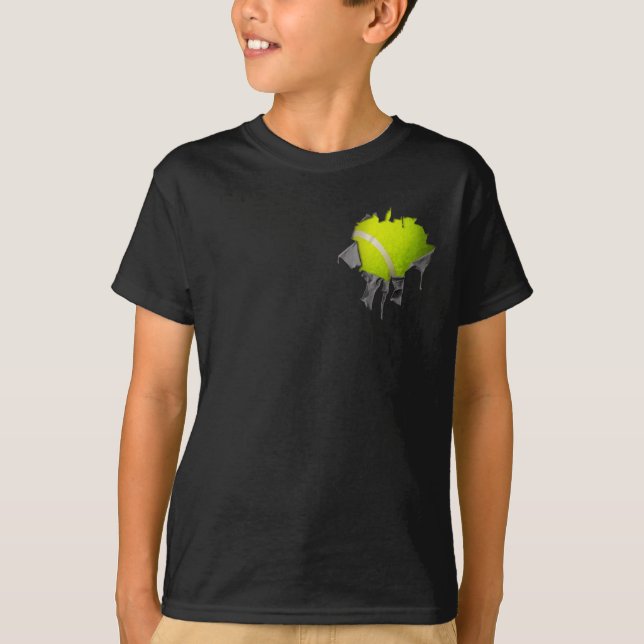 Torn Tennis T-Shirt (Front)
