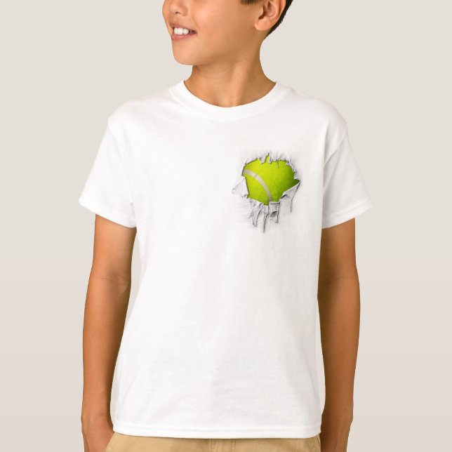 Torn Tennis T-Shirt (Front)