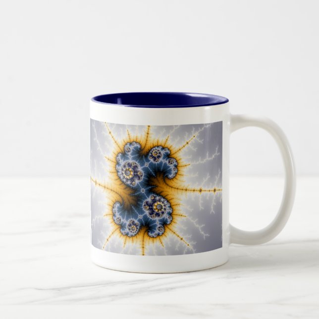 Tornade de Yinyang - tasse de fractale (Droit)