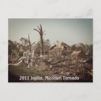 Tornade Joplin 2011 dans Missouri Carte postale