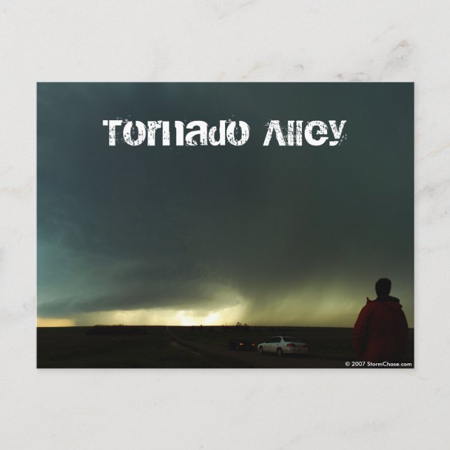 Tornado Alley Post Card (Front)