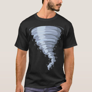 Tornado Costume  Storm Twister Scary Weather T-Shirt