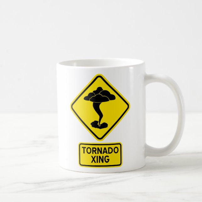 Tornado Crossing Coffee Mug (Right)