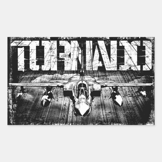Tornado IDS Rectangle Stickers (Front)