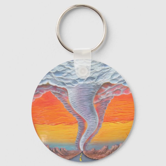 Tornado Keychain (Front)