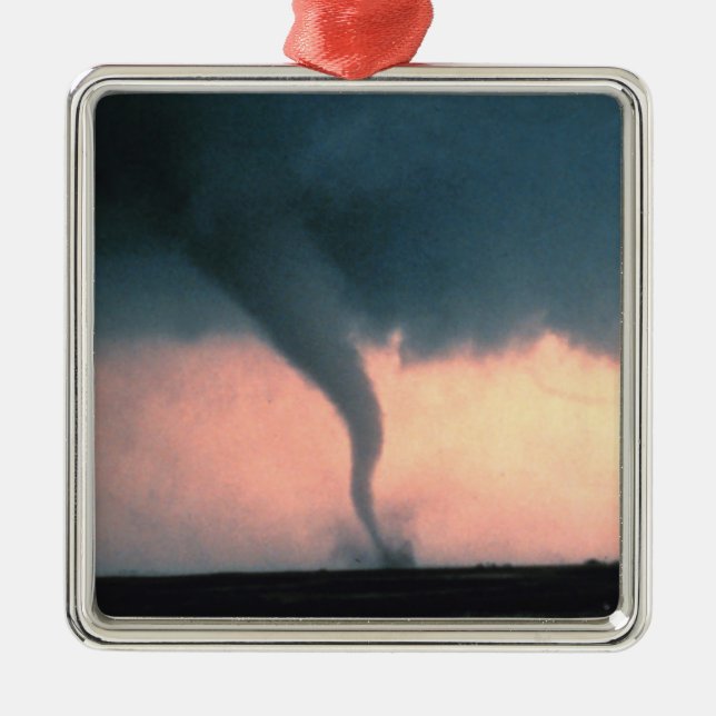 Tornado Metal Ornament (Front)