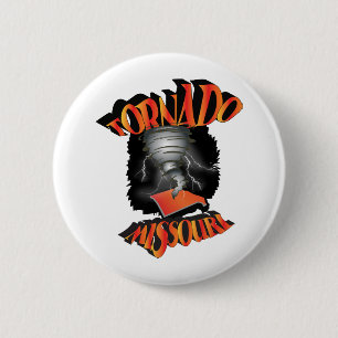 Tornado Missouri 2 Inch Round Button
