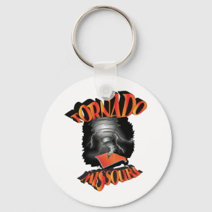 Tornado Missouri Keychain
