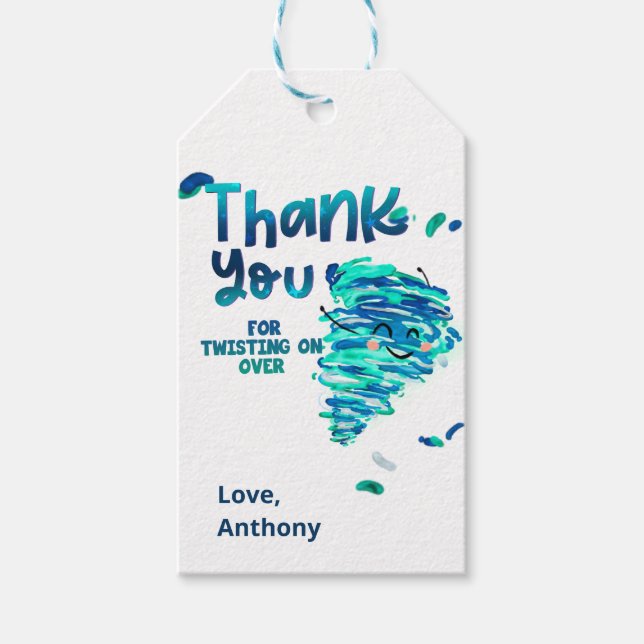 tornado thank you gift tags (Front)