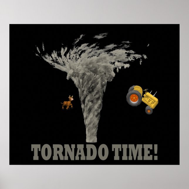 TORNADO TIME POSTER (Front)