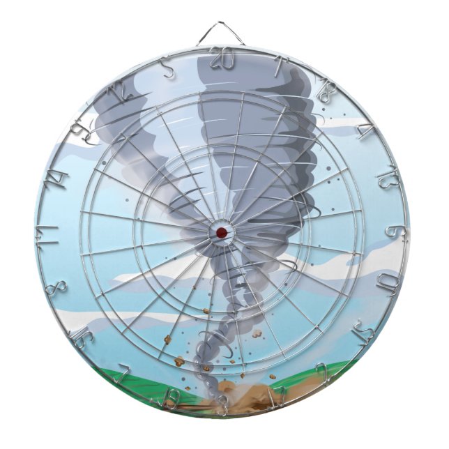 Tornado Twister Dartboard (Front)