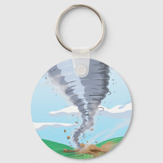 Tornado Twister Keychain