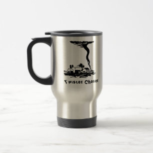 Tornado Twister Storm Chaser Design Travel Mug
