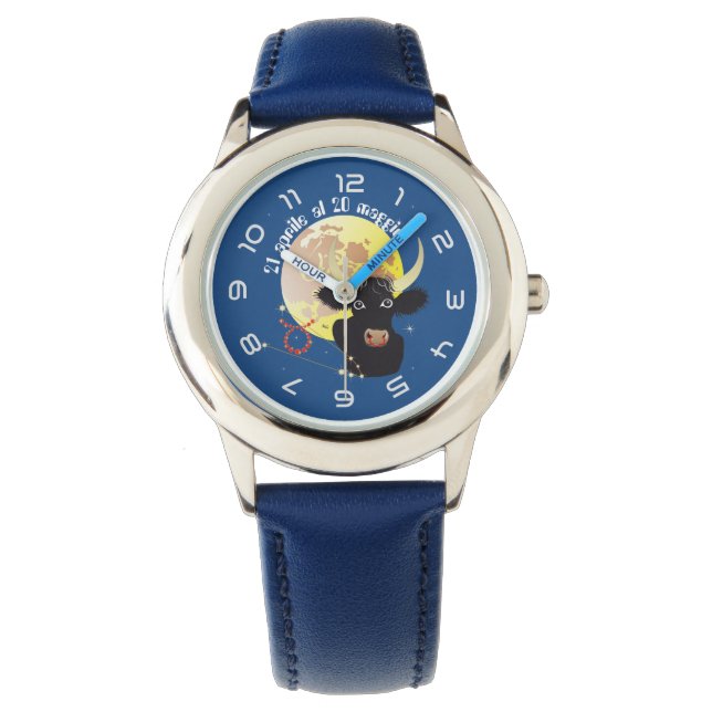 Toro 21 aple al 20 maggio Orologio Watch (Front)