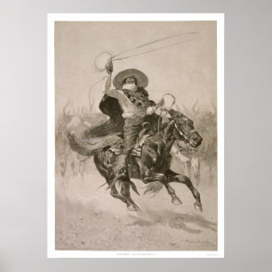 Toro, Toro by Frederic Remington  Poster