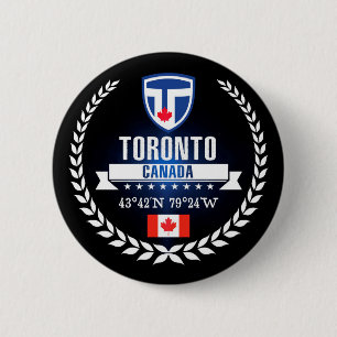 Toronto 2 Inch Round Button