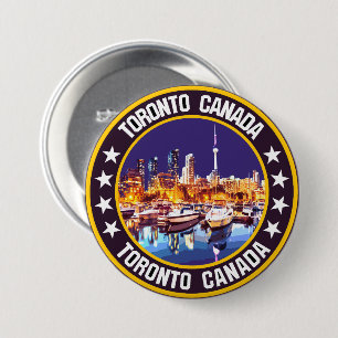 Toronto 3 inch round button