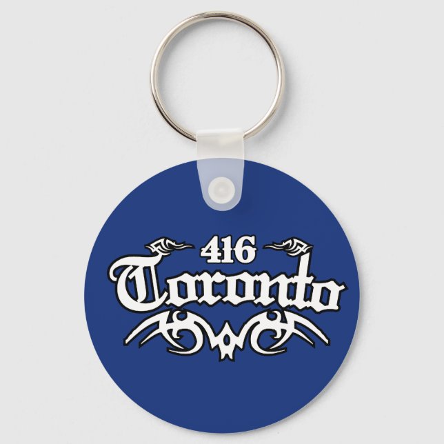 Toronto 416 keychain (Front)