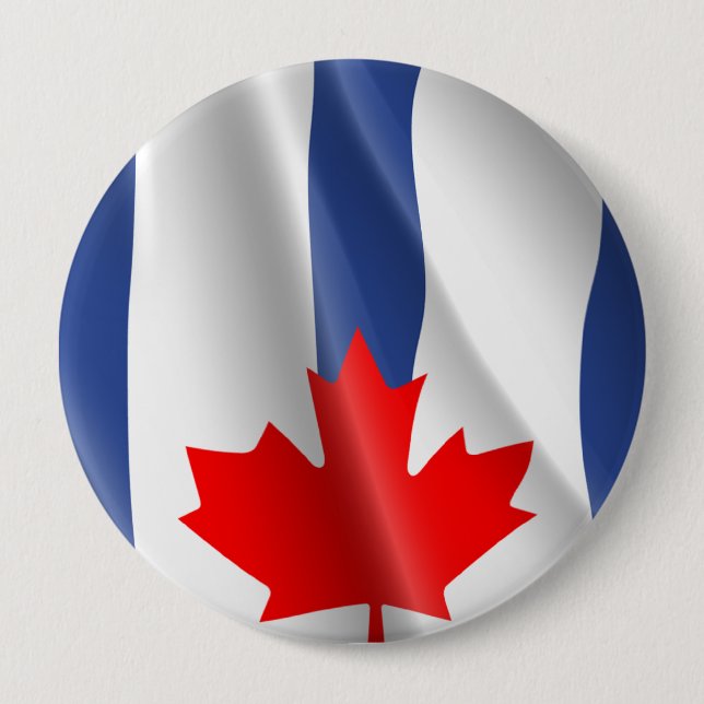 TORONTO 4 INCH ROUND BUTTON (Front)