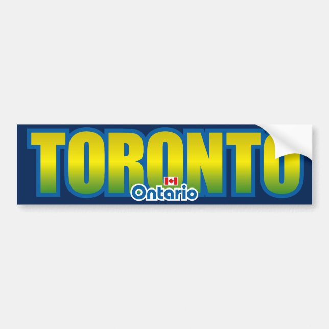 Toronto Bumper Sticker (Front)