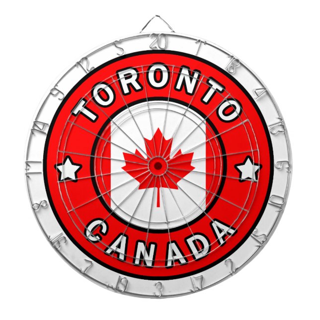 Toronto Canada Dartboard (Front)