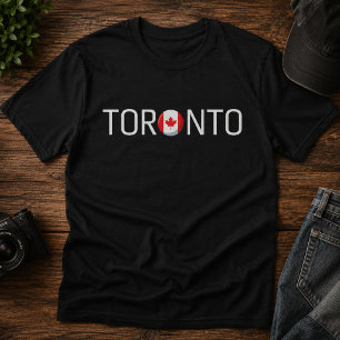 Toronto Canada Flag  T-Shirt