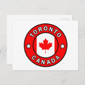 Toronto Canada Postcard (Front/Back)