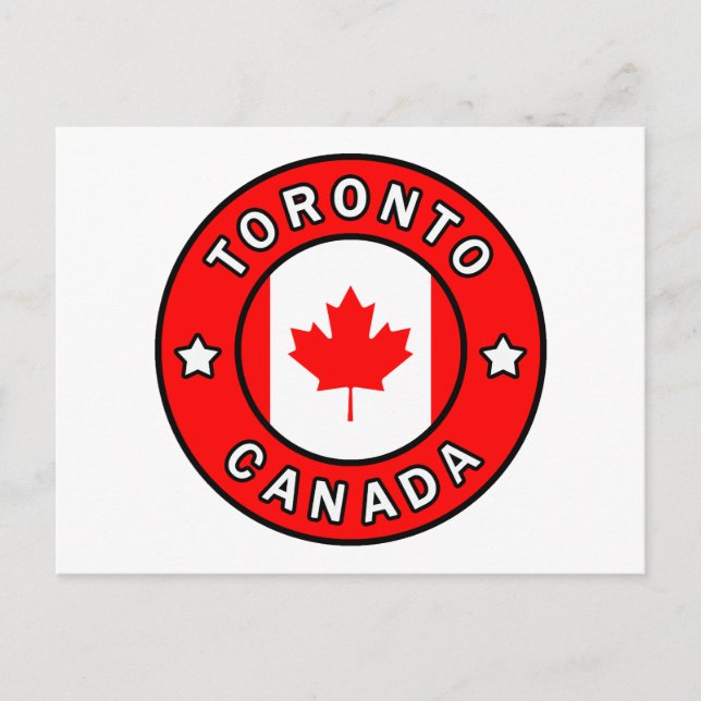 Toronto Canada Postcard (Front)
