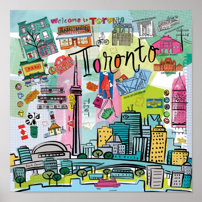 Toronto, Canada Poster (Front)