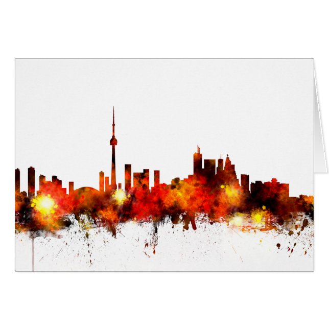 Toronto Canada Skyline (Front Horizontal)