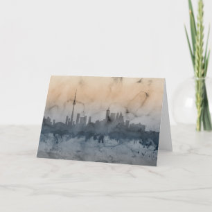 Toronto Canada Skyline Card