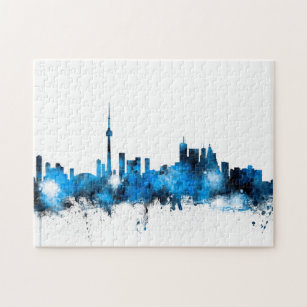 Toronto Canada Skyline Jigsaw Puzzle