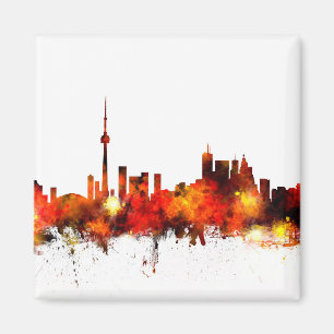 Toronto Canada Skyline Magnet