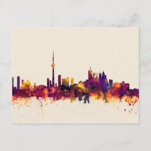 Toronto Canada Skyline Postcard