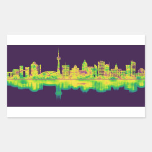 Toronto Canada Skyline Sticker