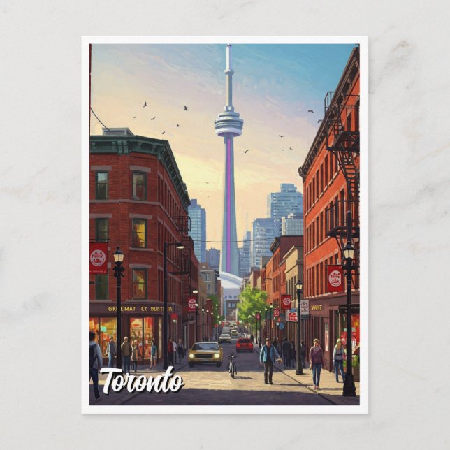 Toronto Canada Travel Postcard (Front)
