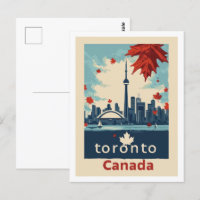 Toronto Canada Vintage Famous Travel Place