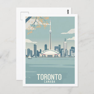 Toronto Canada Vintage Famous Travel Place Postcard