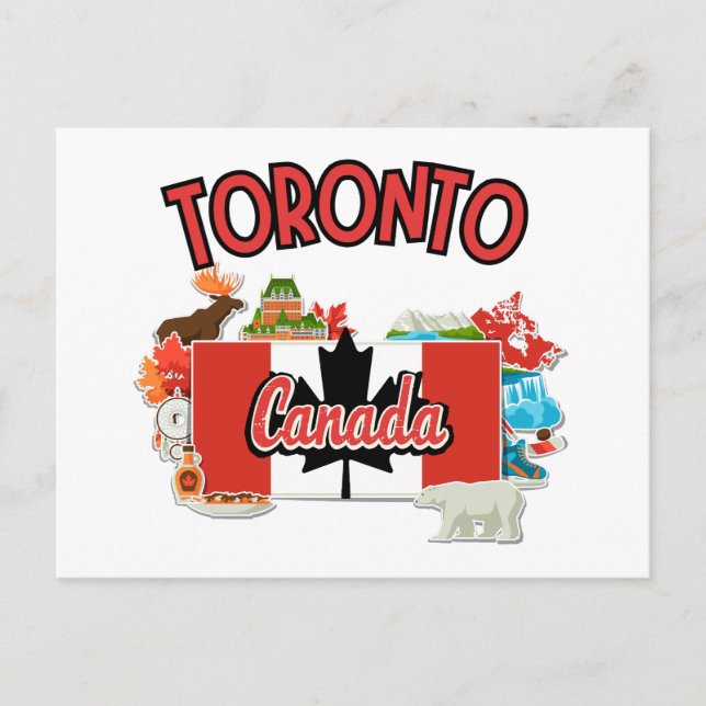 Toronto Canada vintage Postcard (Front)