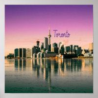 Toronto Capital of Ontario Canada City Skyline