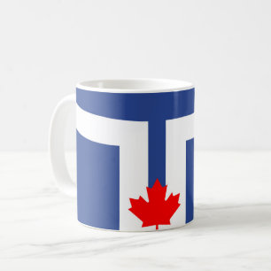 Toronto city flag canada symbol coffee mug